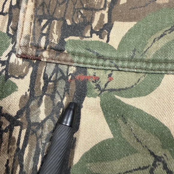 Vintage Gander Mountain Coveralls Mens Large Brown TreBark Camo Hunting 90s - Picture 3 of 15